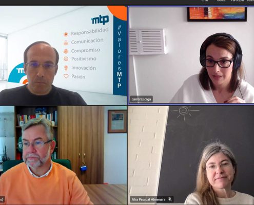 Webinar sobre accesibilidad digital, organizado por MTP