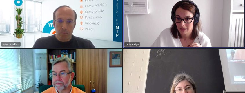 Webinar sobre accesibilidad digital, organizado por MTP